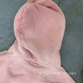 Οι προσαρμοσμένοι άνδρες πλένουν το βαρύ hoodie υπερμεγέθη